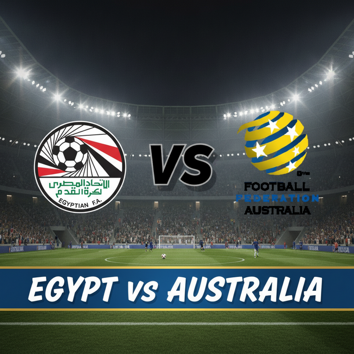 Prediksi Australia vs Mesir 04/07/2026 @ 01:00
